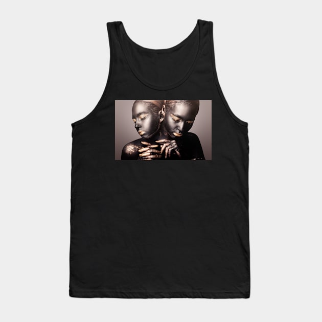 Prayer Tank Top by Masaki Hirokawa